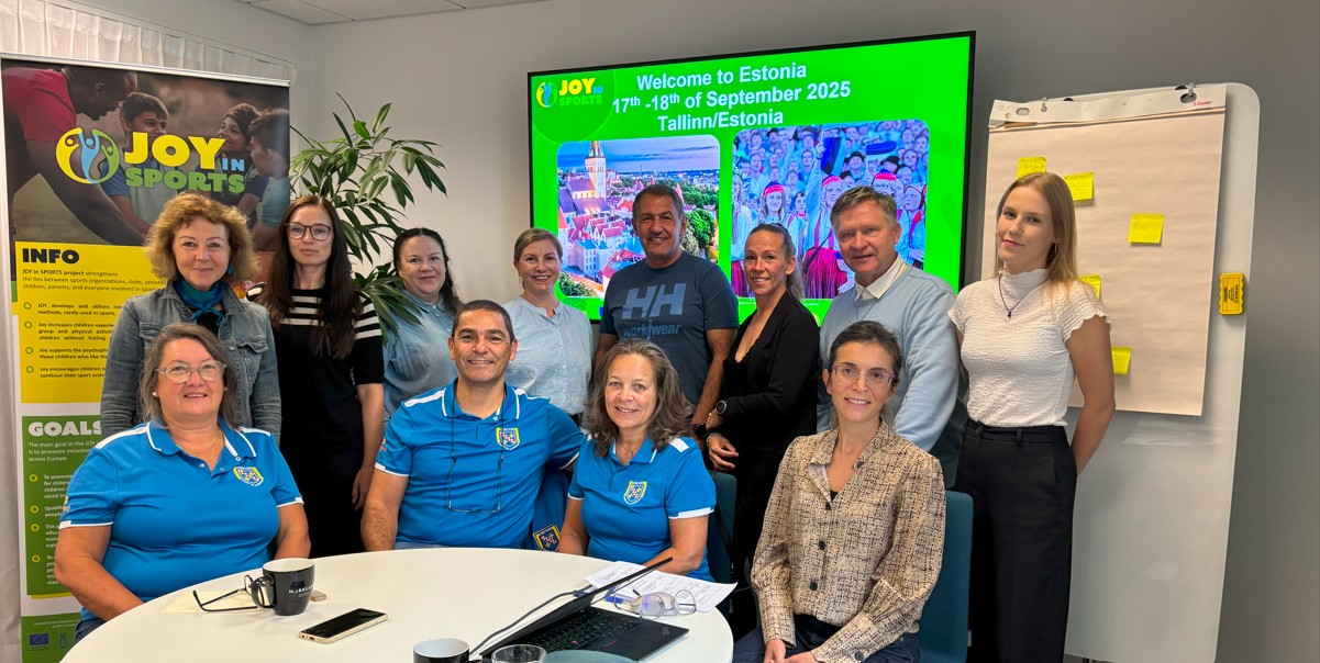 Joy in Sports partners meeting was held in Estonia, Tallinn